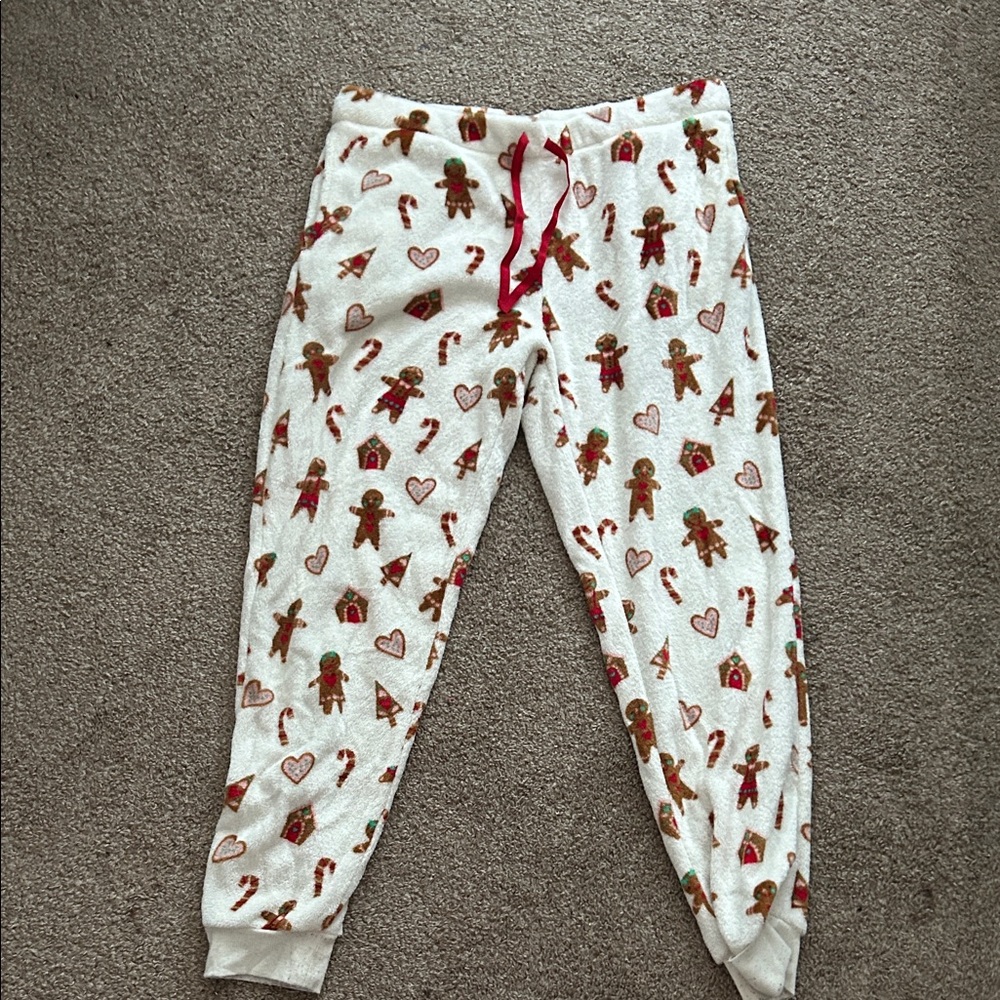 Gingerbread Print Pajama Pants